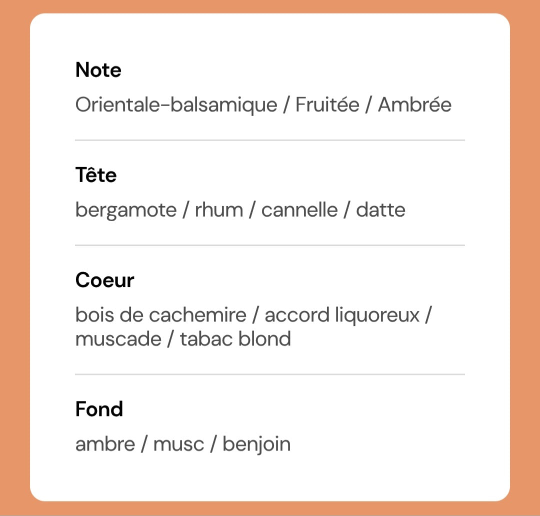 Fondant parfumee