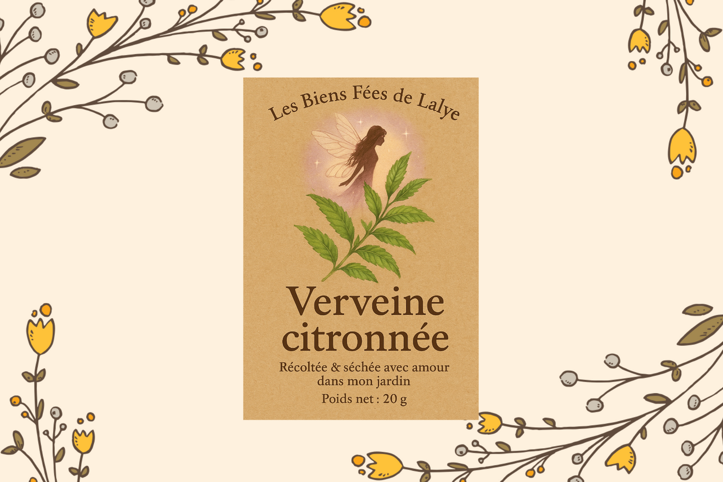 🌿  verveine citronnée