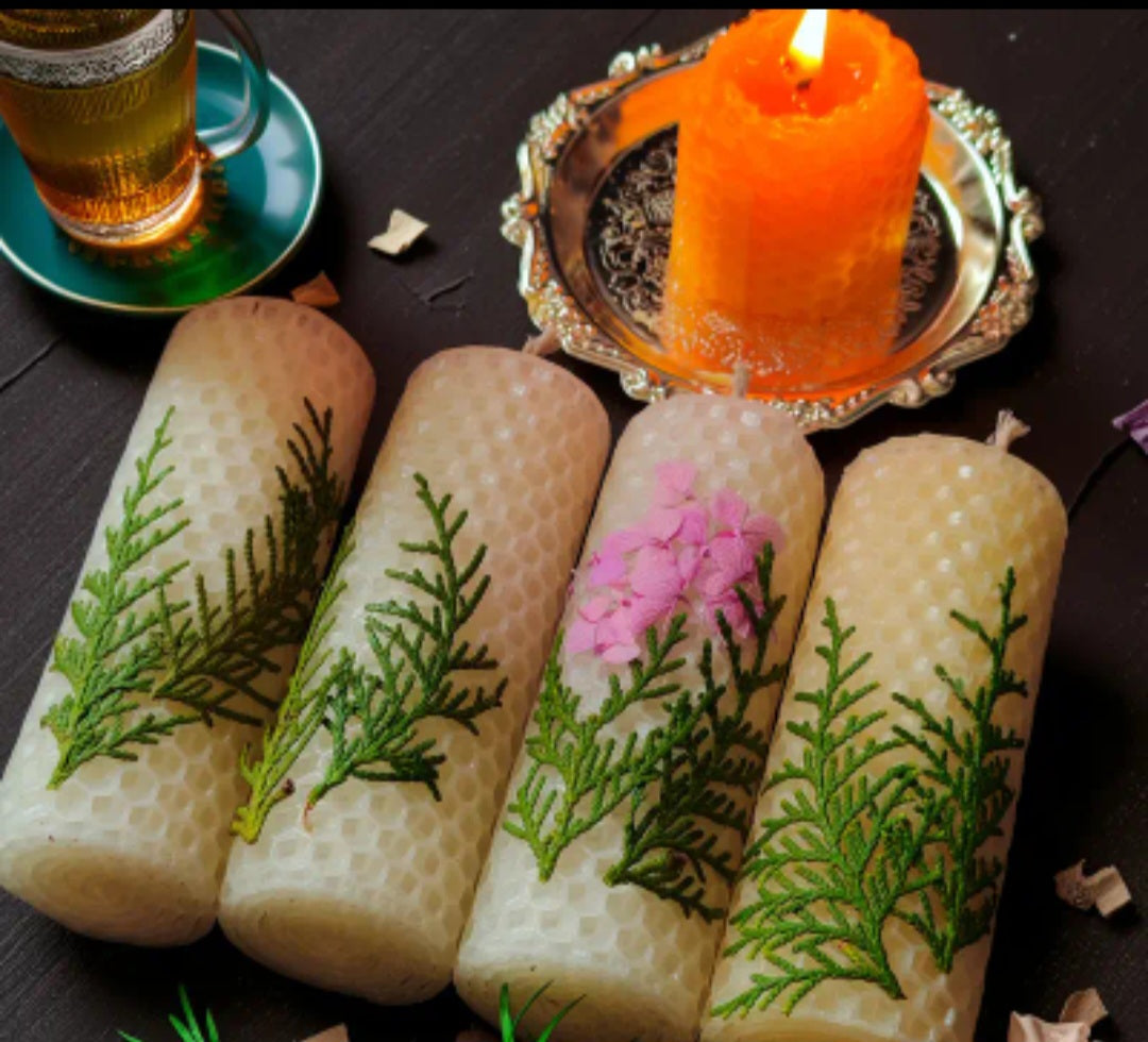 Bougies cire d'abeilles